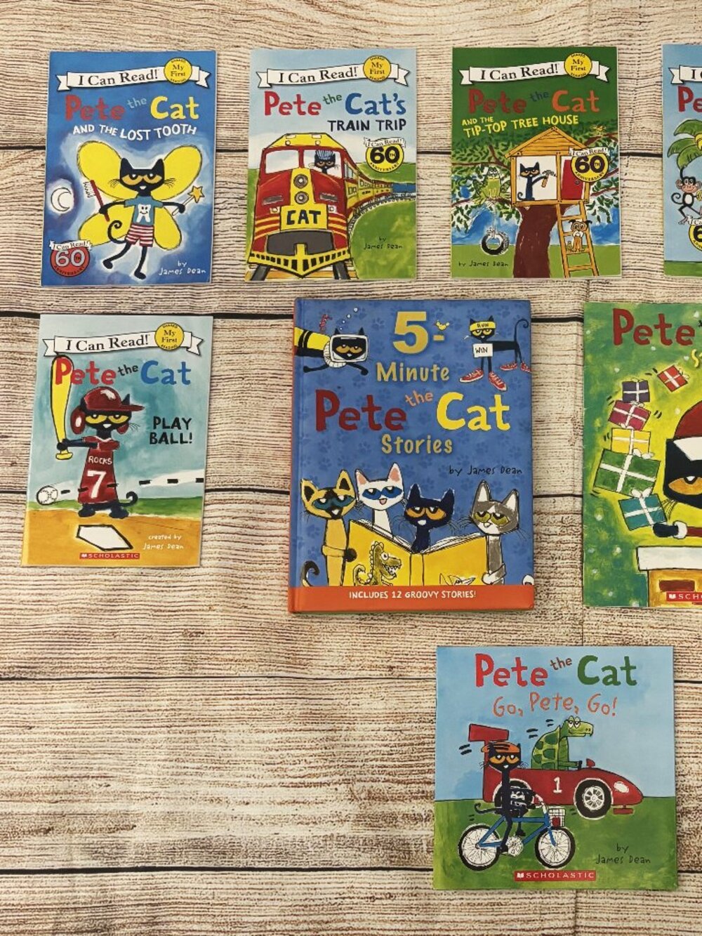 Lot of 10 Pete the Cat Books by James Dean